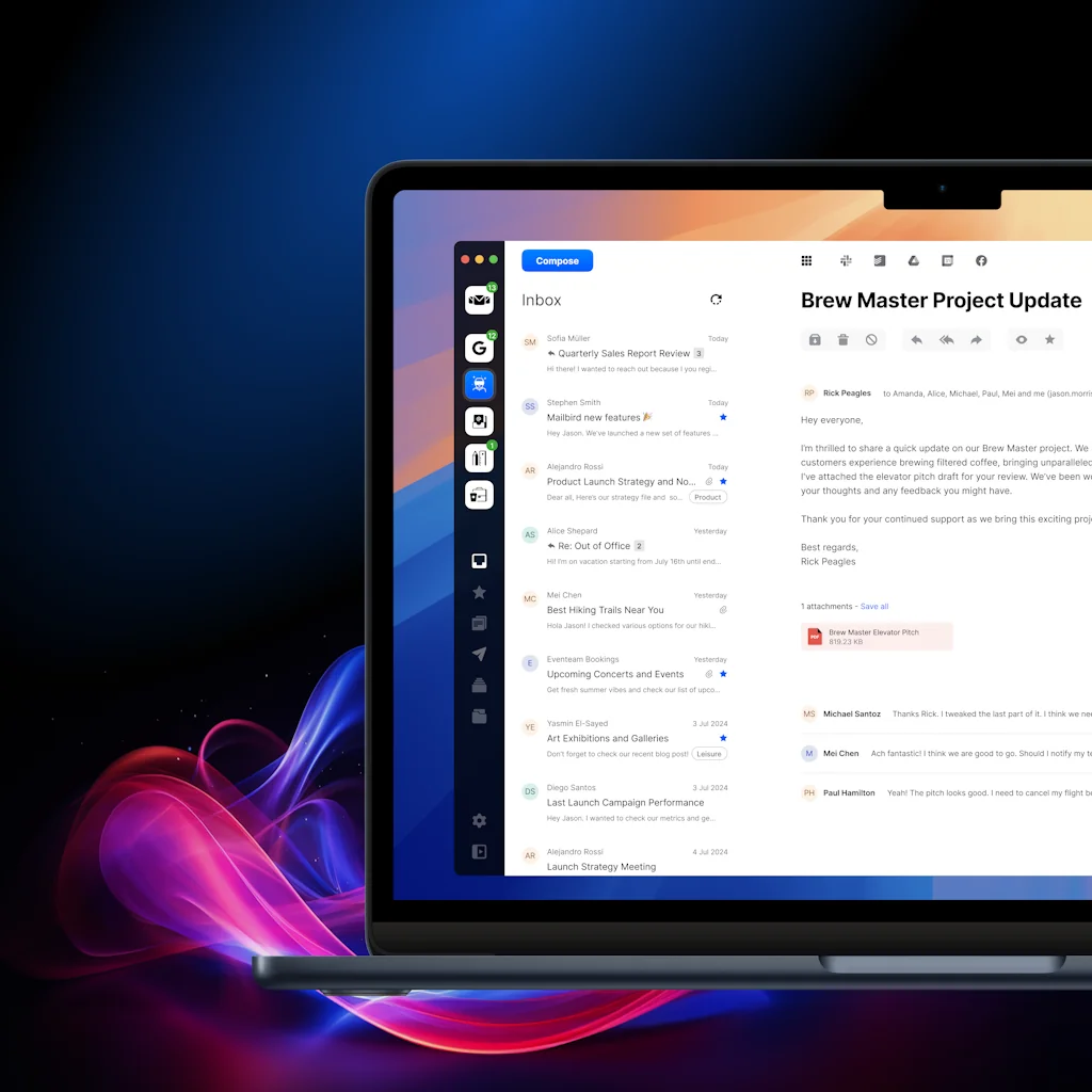 Mailbird screenshot 4 of 4