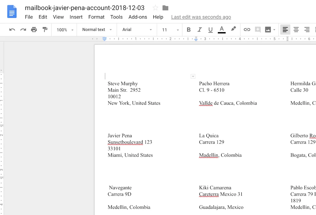 Mailbook screenshot 1 of 5