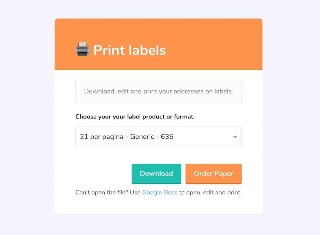 Mailbook screenshot 2 of 5