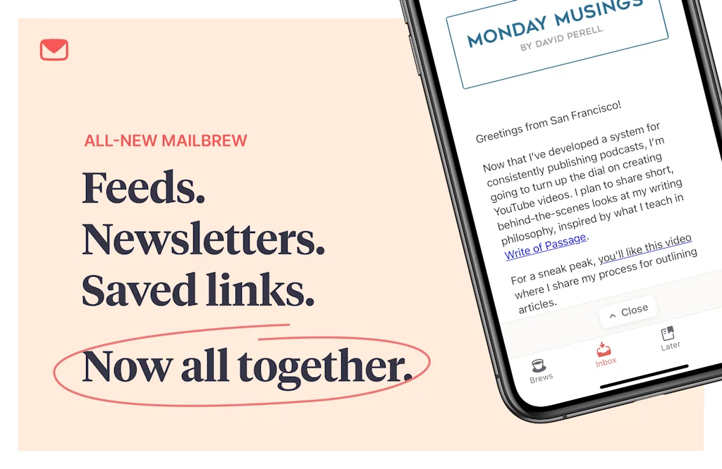 Mailbrew screenshot 1 of 6