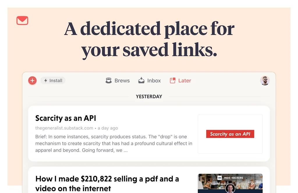 Mailbrew screenshot 4 of 6