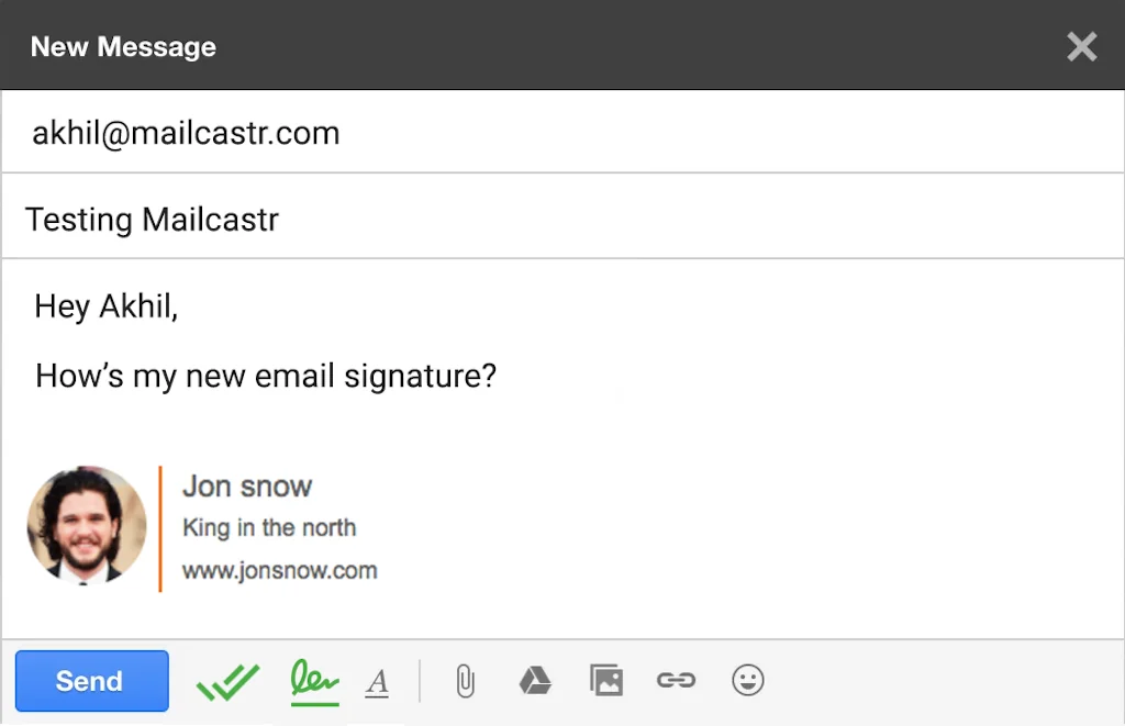 Mailcastr1 screenshot 2 of 4