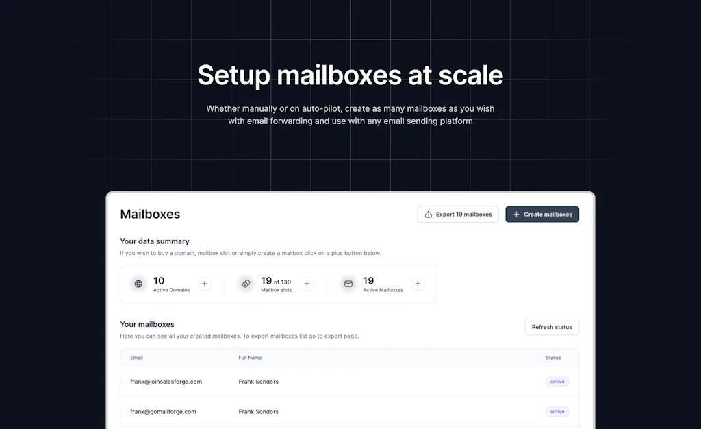 Mailforge screenshot 5 of 5