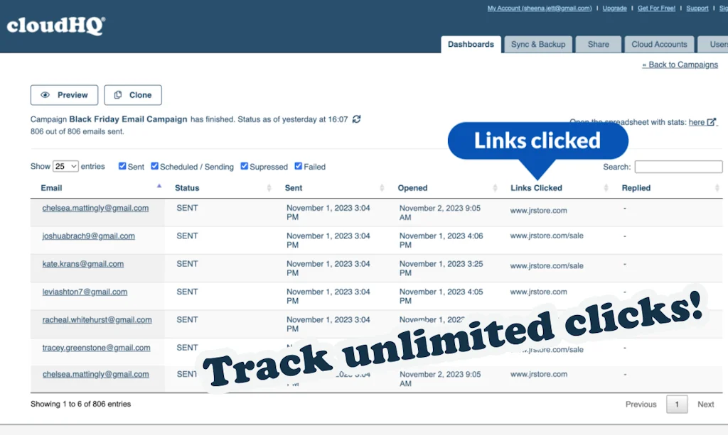 MailKing by cloudHQ screenshot 5 of 6