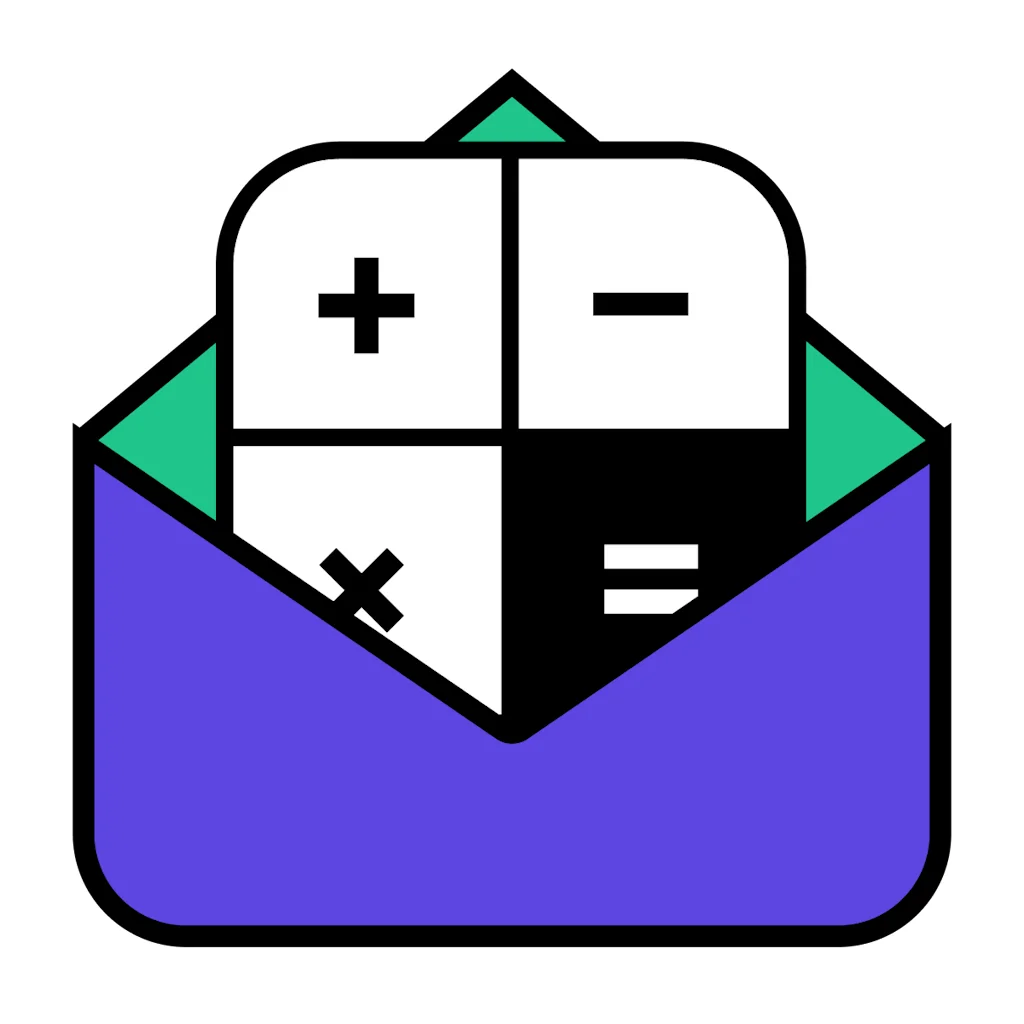 Calculators in Email  logo