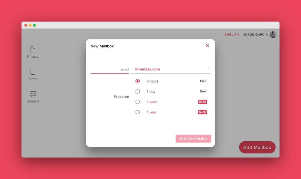 Mailper screenshot 2 of 4