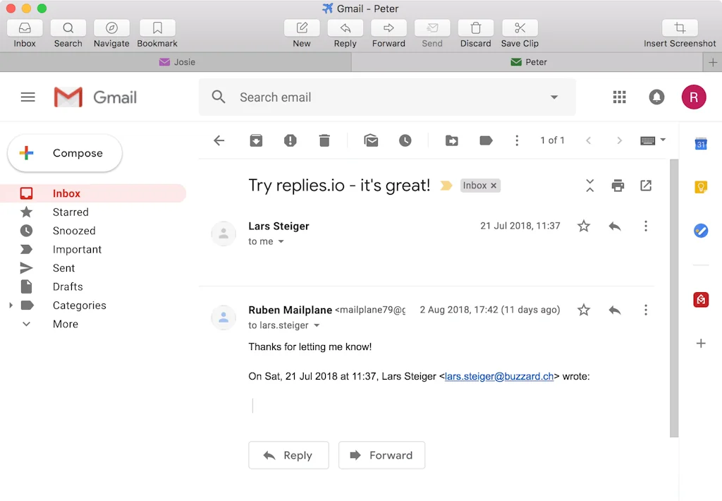 Mailplane screenshot 2 of 9