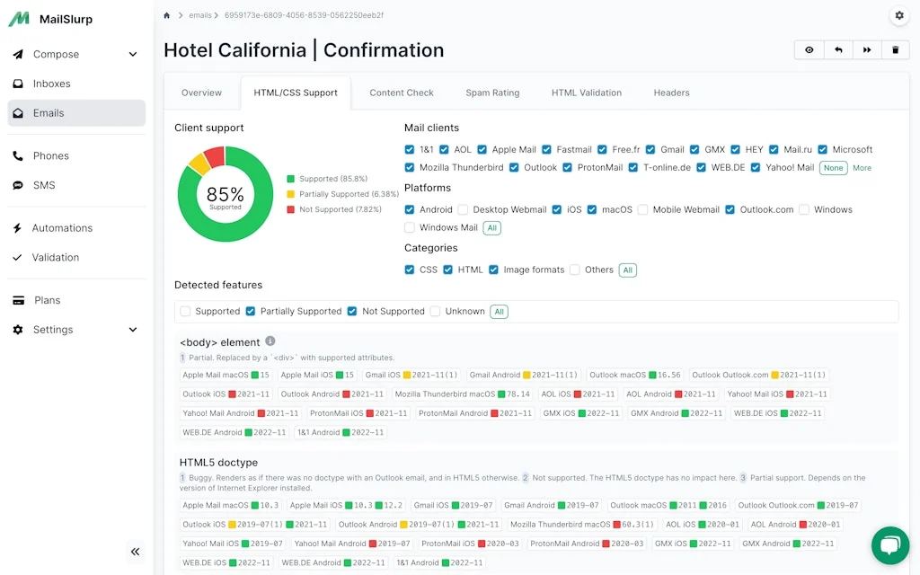 MailSlurp screenshot 6 of 11