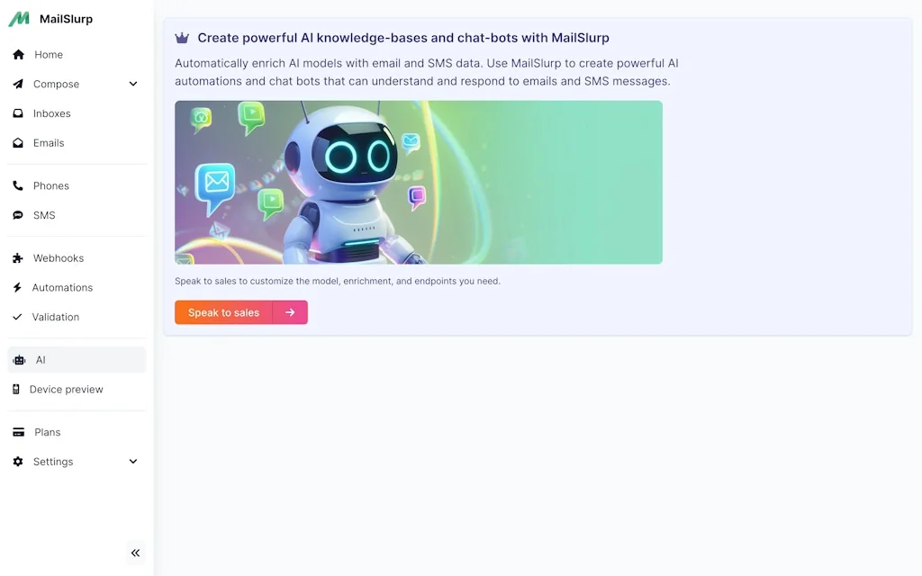 MailSlurp screenshot 9 of 11