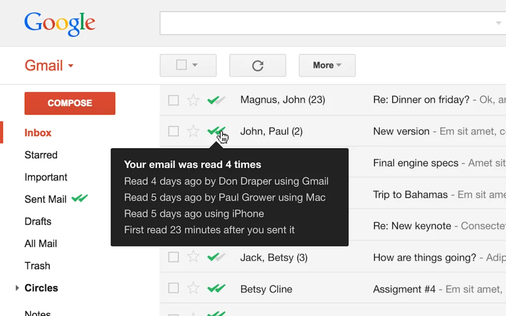Mailtrack.io screenshot 2 of 3