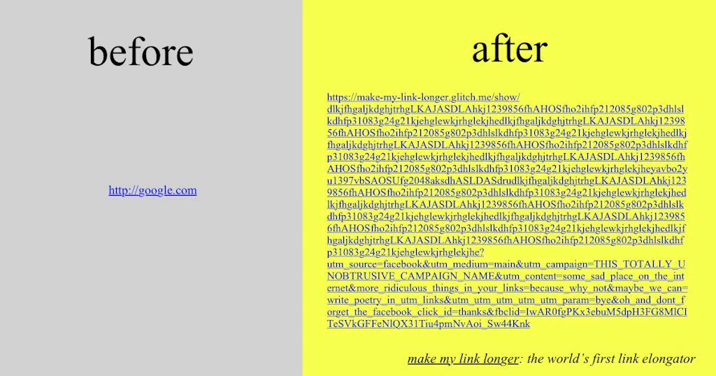 Make My Link Longer screenshot 2 of 6