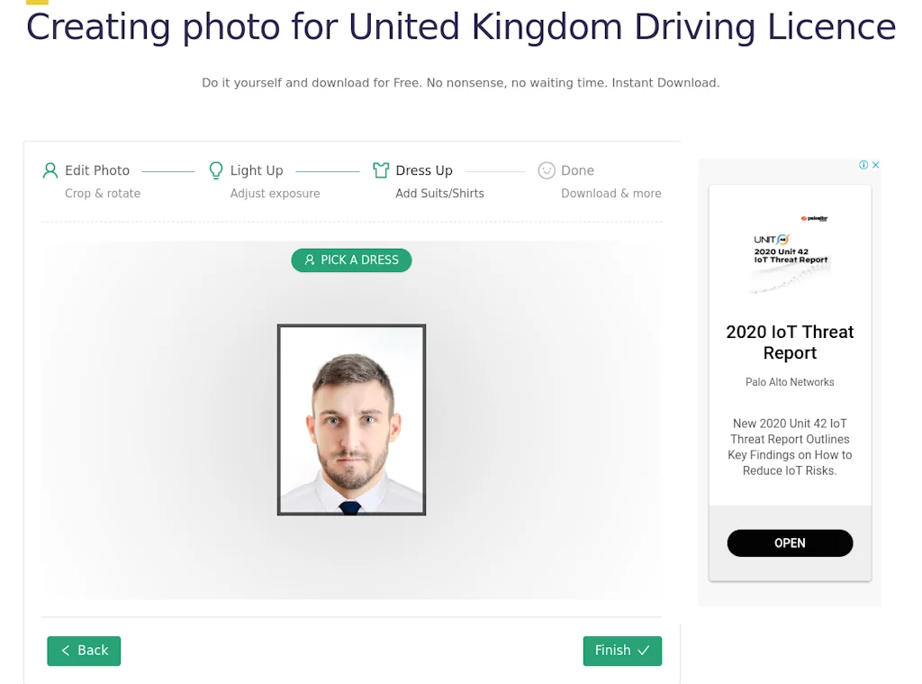 Make Passport Photo - No Cost screenshot 8 of 10