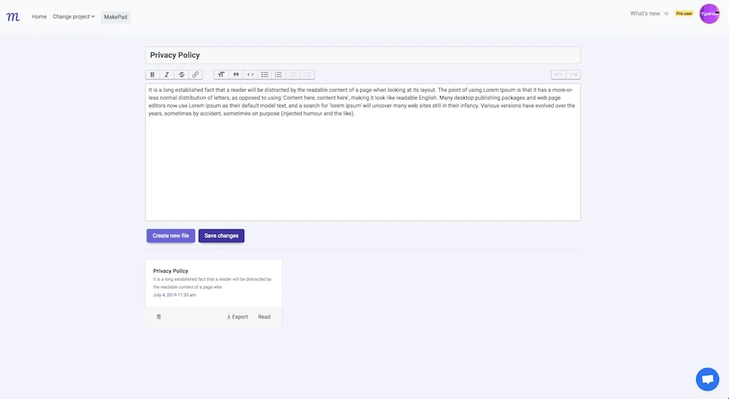 MakePad screenshot 5 of 6