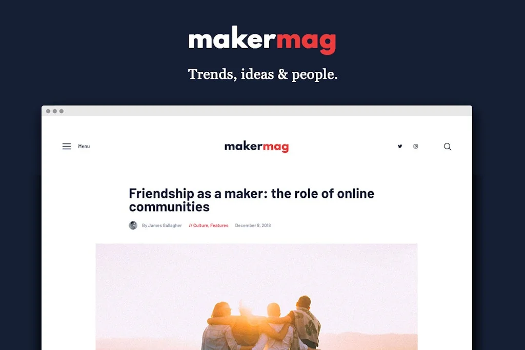 Maker Mag screenshot 1 of 4