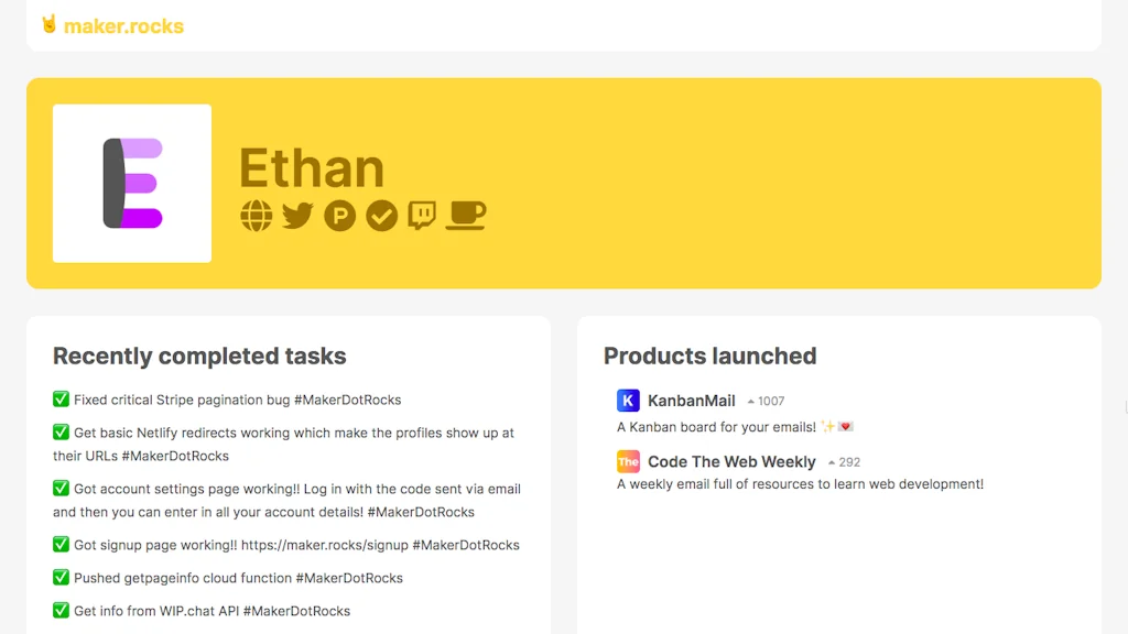 maker.rocks screenshot 3 of 6