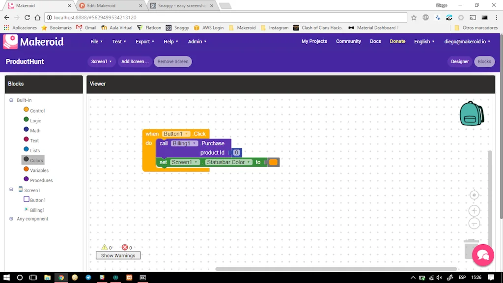 Makeroid screenshot 1 of 6