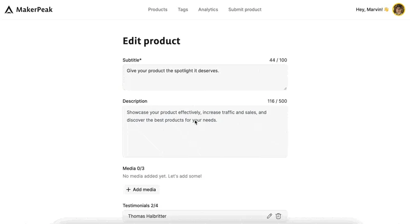 MakerPeak screenshot 8 of 9