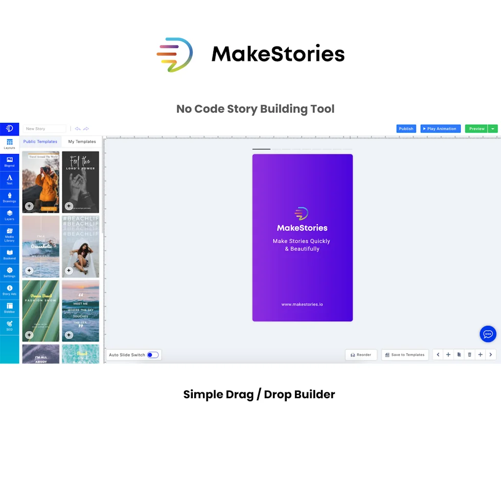 MakeStories screenshot 2 of 9