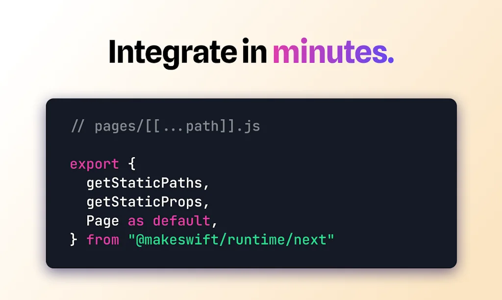 Makeswift screenshot 2 of 6