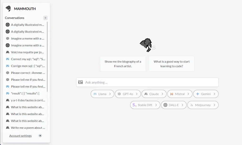Mammouth screenshot 1 of 3
