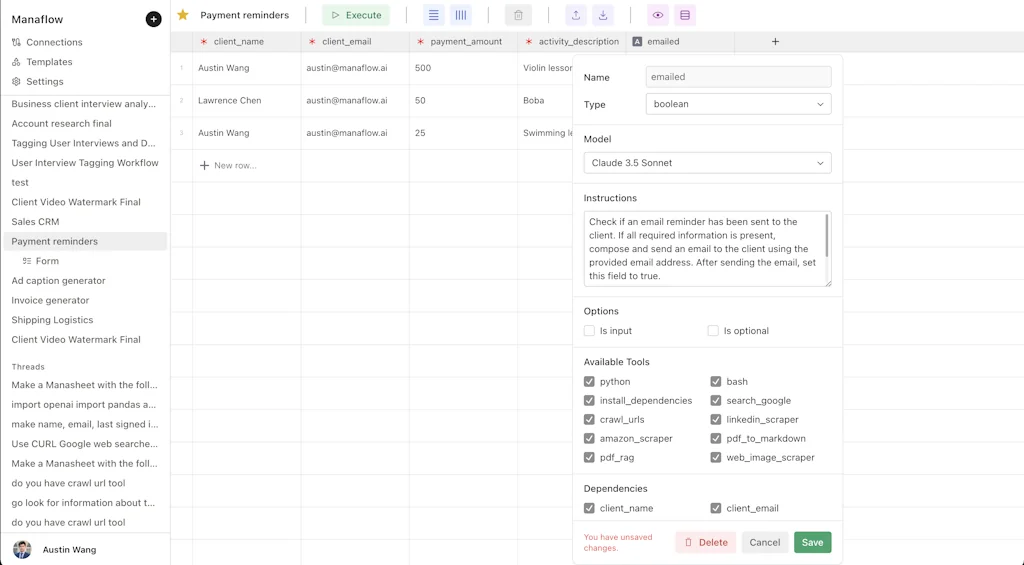 Manaflow screenshot 8 of 9
