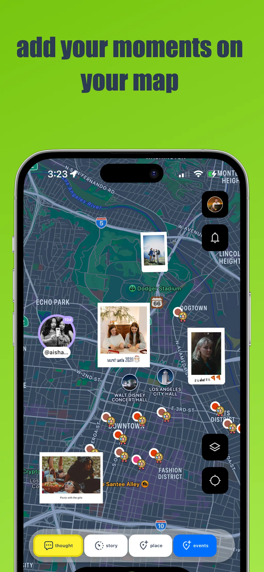Mano - Chat, Places & Moments screenshot 3 of 7