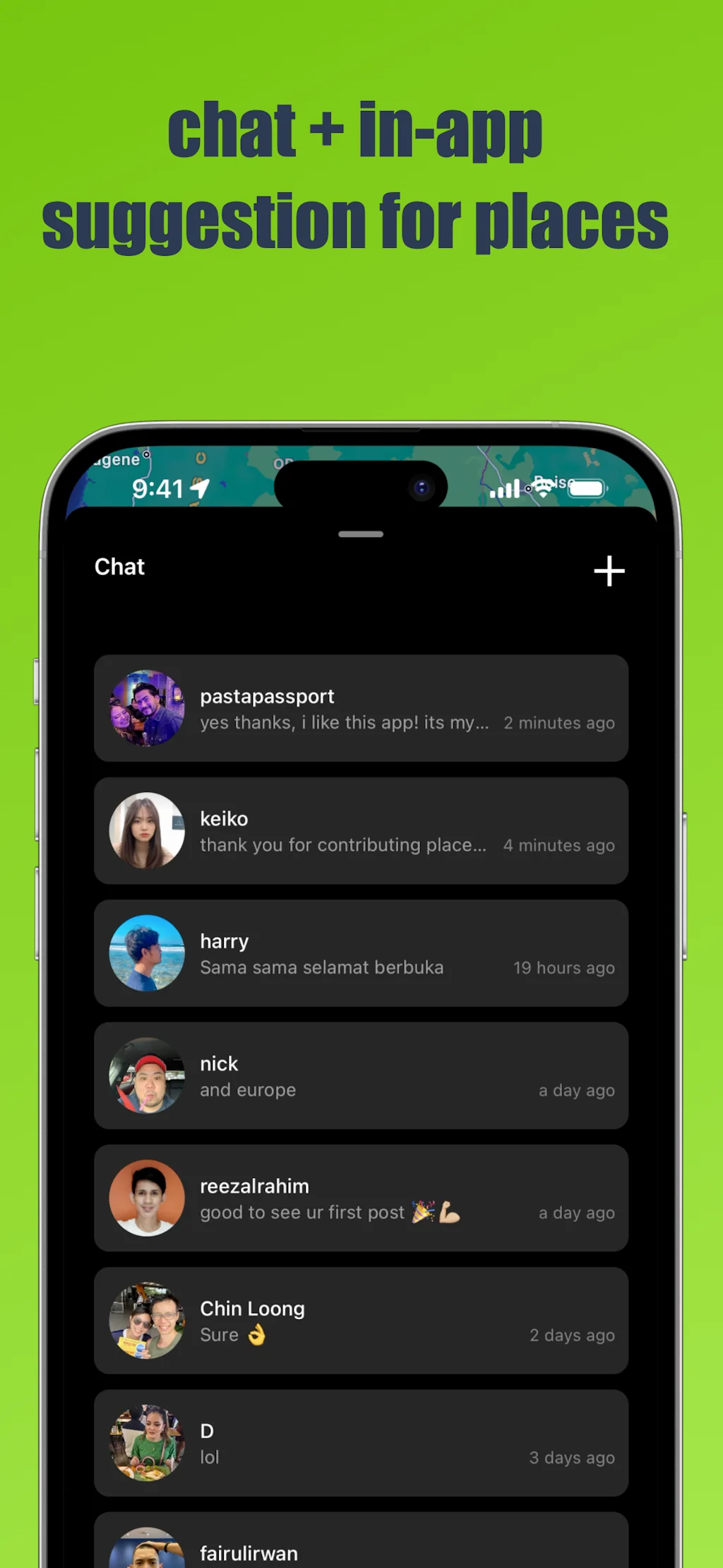 Mano - Chat, Places & Moments screenshot 5 of 7