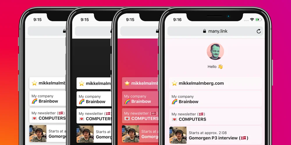 many.link screenshot 1 of 2