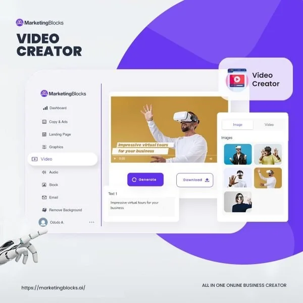 Marketing Blocks Web App screenshot 5 of 10