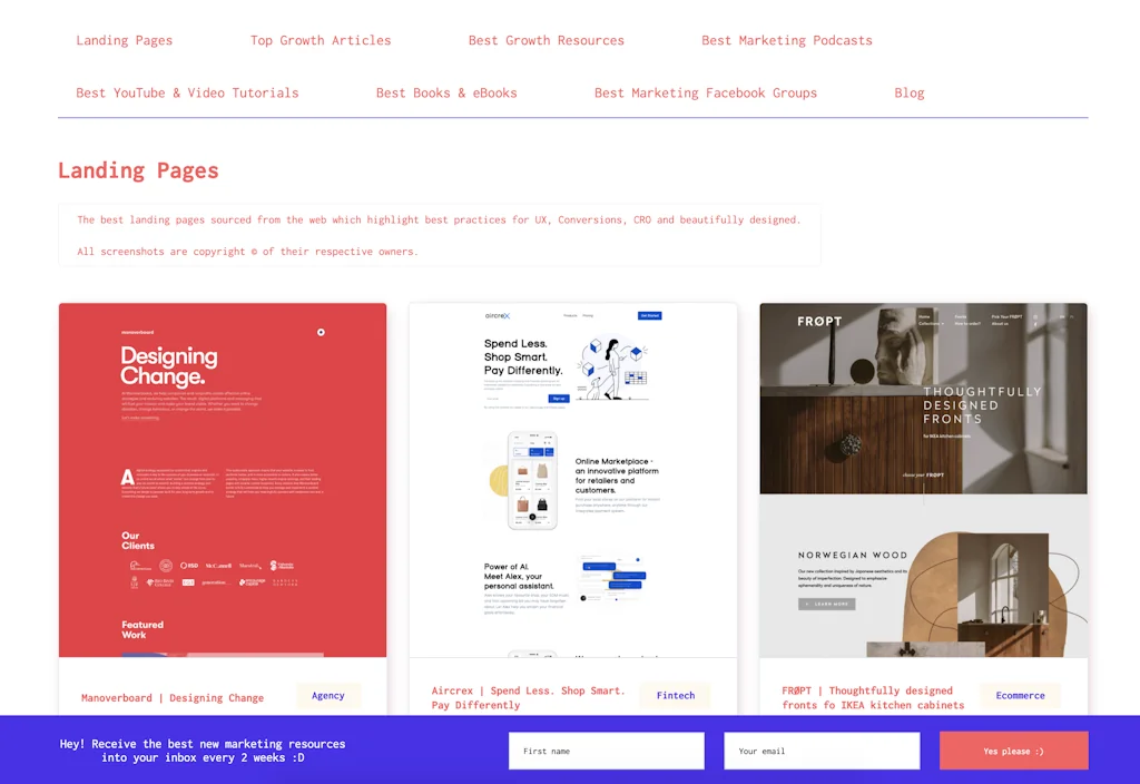 Marketing Inspo screenshot 2 of 4