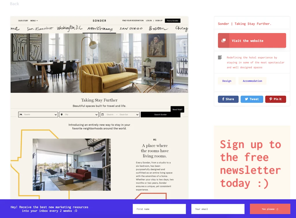 Marketing Inspo screenshot 3 of 4