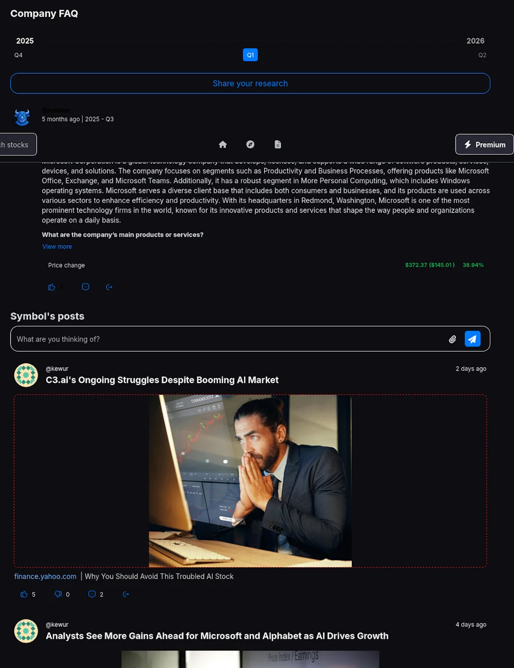 MarketPlays screenshot 4 of 4