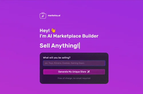 Marketsy.ai screenshot 2 of 5