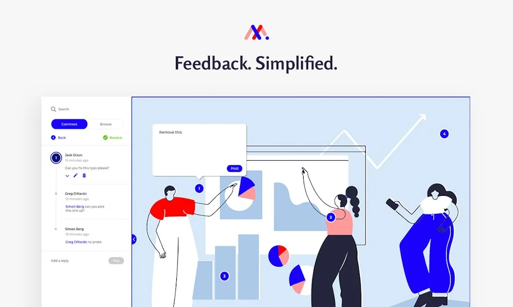 Markup.io screenshot 1 of 3