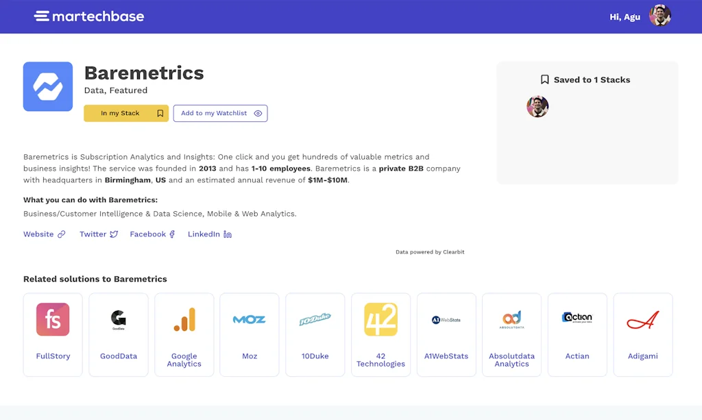 Martechbase screenshot 3 of 4