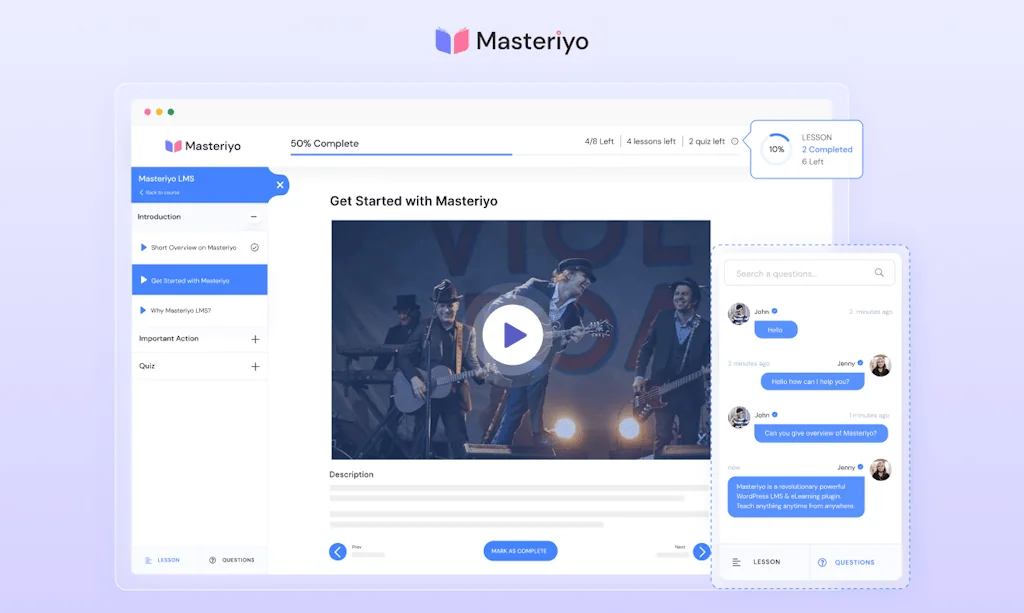 Masteriyo LMS screenshot 2 of 11