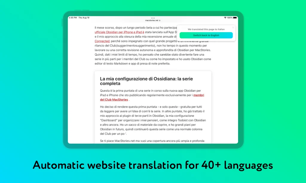Mate Translate for Netflix screenshot 2 of 4