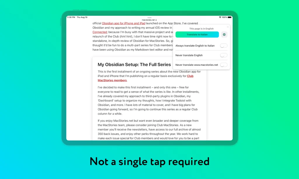 Mate Translate for Netflix screenshot 4 of 4