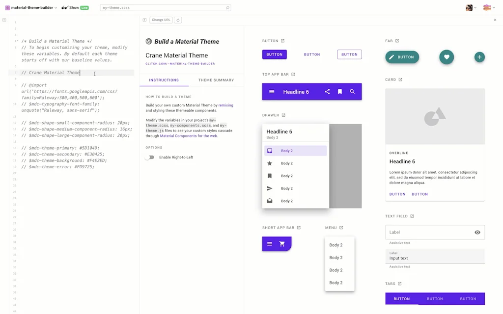 Material Design screenshot 1 of 2