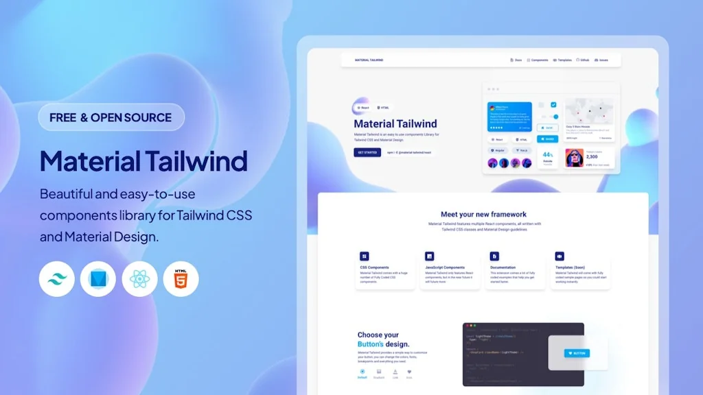 Material Tailwind screenshot 1 of 4