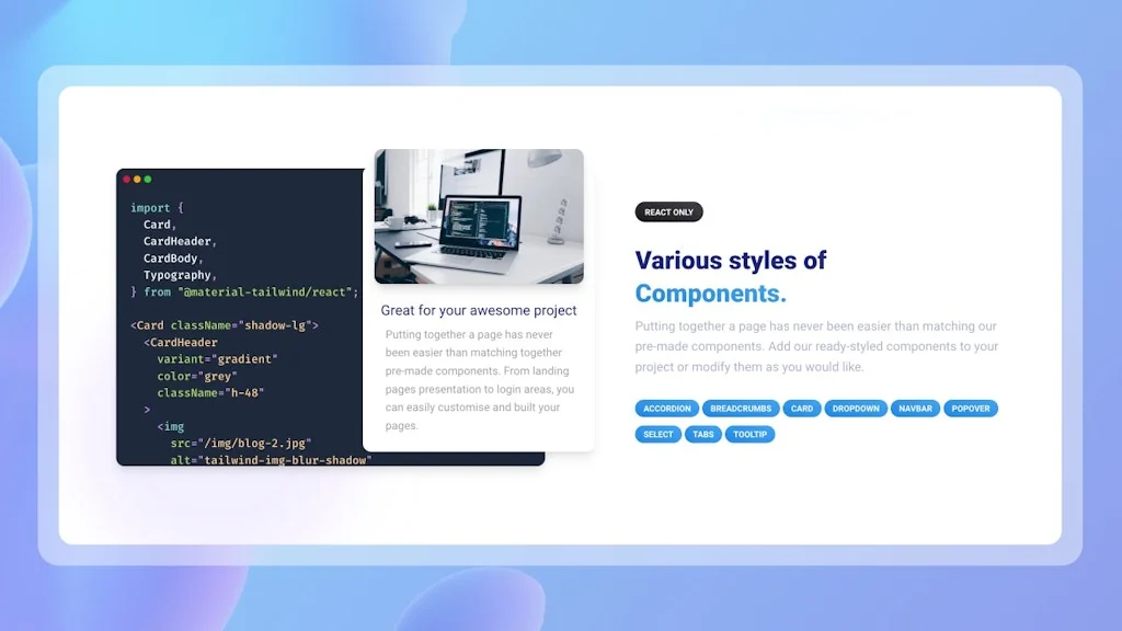 Material Tailwind screenshot 3 of 4