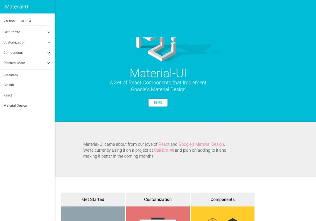Material UI logo
