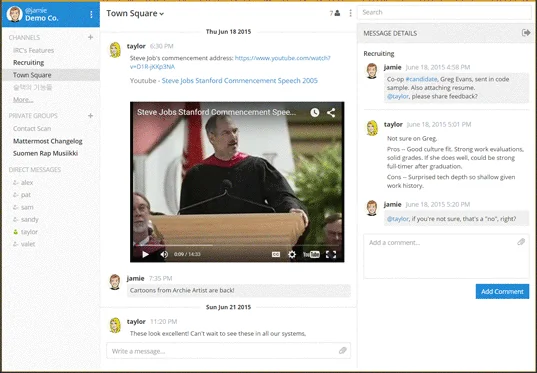 Mattermost screenshot 3 of 5