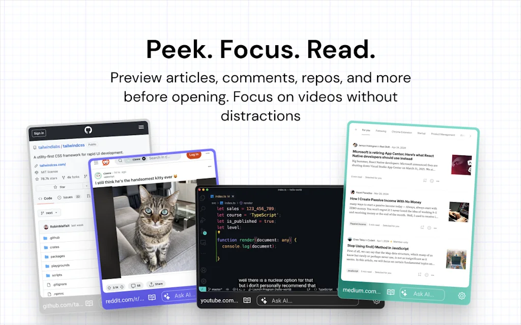 MaxFocus: Link Preview extension screenshot 2 of 7