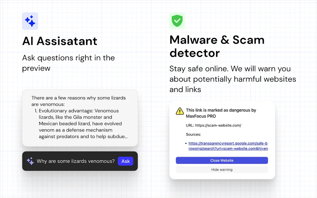 MaxFocus: Link Preview extension screenshot 4 of 7
