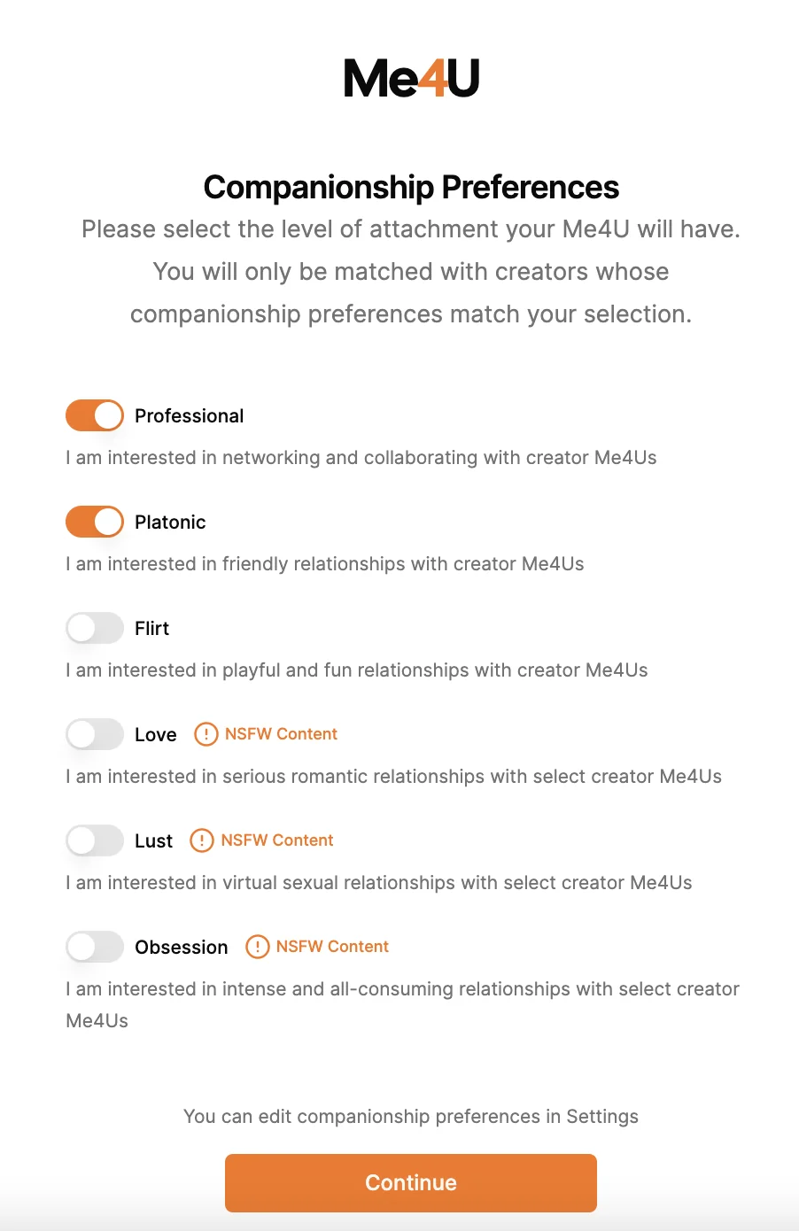 Me4U screenshot 3 of 4