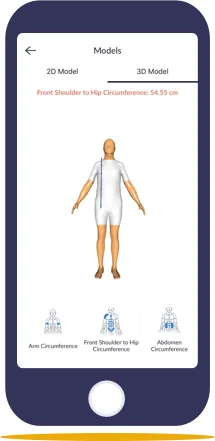 MeasureTalk - Body measurement App screenshot 4 of 7