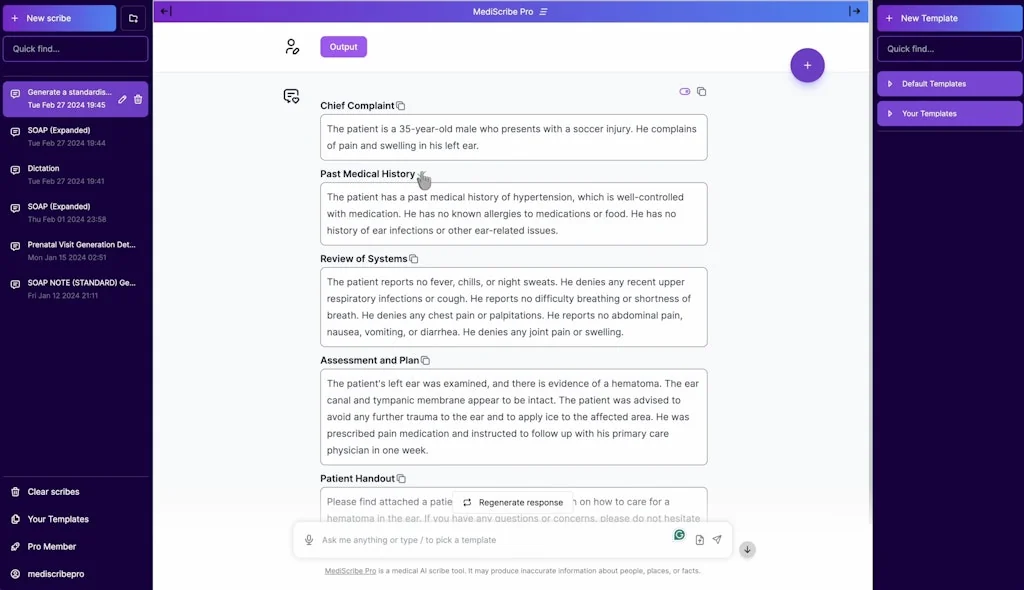 Mediscribe Pro screenshot 4 of 5