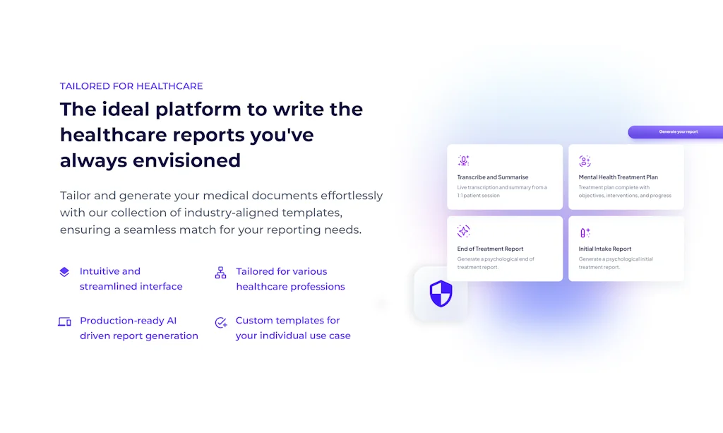 MedReport AI screenshot 2 of 3
