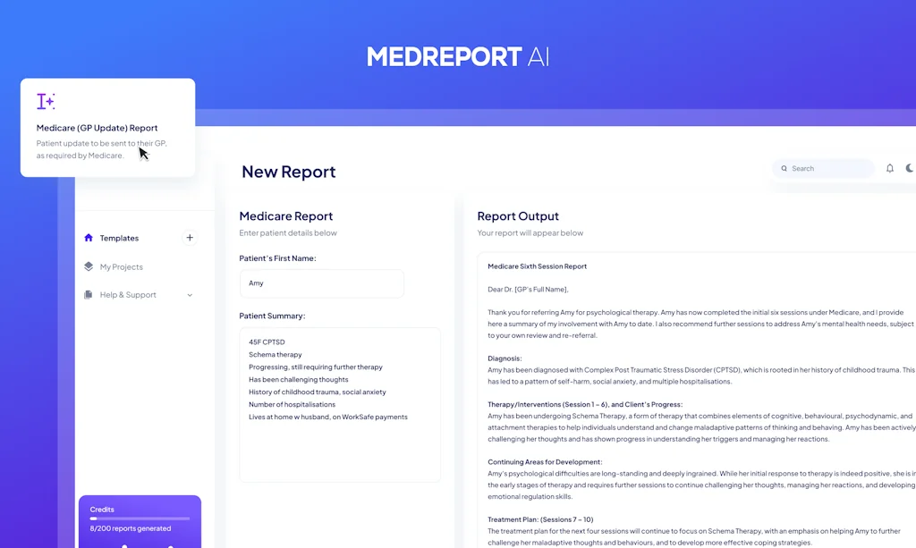 MedReport AI screenshot 3 of 3